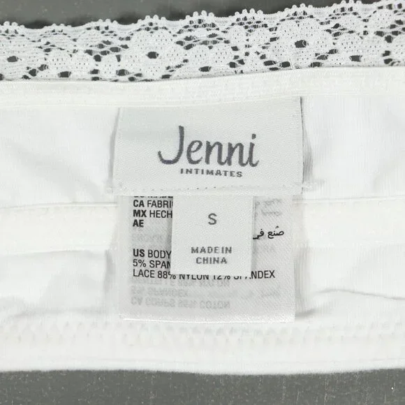NWT Jenni On Repeat Bright White Bralette - Picture 13 of 16